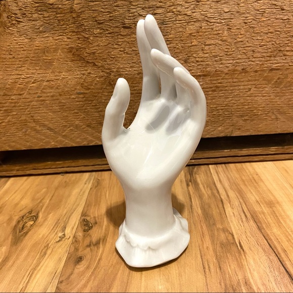 Vintage Made in Japan Porcelain Hand Ring Holder